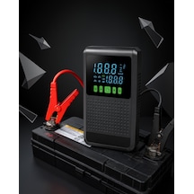 12.000 Mah Araç Akü Takviye Cihazı Kompresör Işıklı
