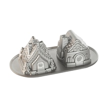Nordicware 2'li Ev Kek Kalıbı Gümüş