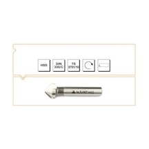 Mte Hss Dın 335/c Havşa Freze 16,5 Mm-90