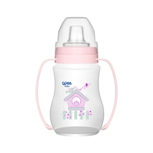 Wee 754 Antikolik Akitmaz Kulplu Pp Bardak 250 ML Pembe