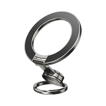 Xundd Xdho-053 Çok Açılı Dönebilen Manyetik Halka Tutucu Cep Telefonu Arka Kickstand Siyah Siyah