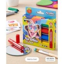 Yüz Boyası 4 Renk Set Diğer
