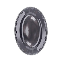 Aryıldız Tulu Liana 20 cm Kayık Tabak Gri