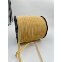 Paşateks- 1 Cm Düz Kadife-5 Metre-se. Hardal