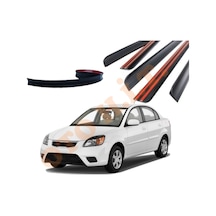 Kia Rio 06-11 Uyumlu Bagaj Üstü Spoiler Mat Siyah