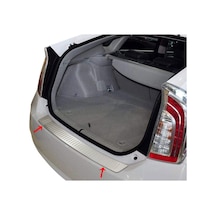 Toyota Uyumlu Prıus 2012-2017 Krom Arka Tampon Eşiği Paslanmaz Çelik