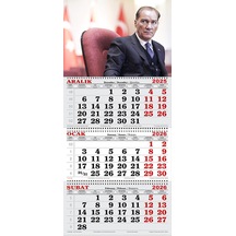 2026 Yılı Gemici Takvimi ---atatürk Makam Koltuğunda