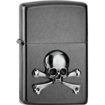 Zippo Skull And Bones Emblem Dizayn