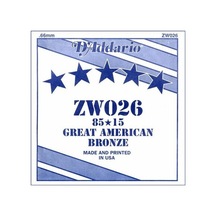 D'addario Zw026 Tek Akustik Gitar Teli 26
