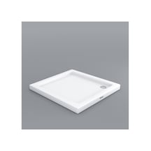 80 X 80 Kare Flat H:7 Duş Teknesi Beyaz