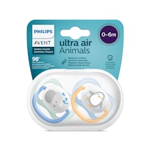 Philips Avent Ultra Air 2'li Emzik 0 - 6 Ay Mavi