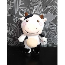 Peluş 20 Cm Minik Oyuncak İnek Sevimli Hediye