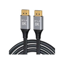 3 Metre 1.4v Displayport Kablo 3 Metre 8k Displayport Kablo