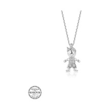 Swarovski Taşlı Gümüş Çocuk Kadın Kolye (518850532)