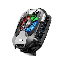 Coofbe Kablolu Soğutma Levhalı Rgb Işıklı Ultra Hızlı Telefon Soğutucu Radyatör İos Android Uyumlu