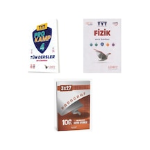 2027 2027 Limit Tyt Tüm Dersler Prokamp + Fizik Soru + Anla Kazan Paragraf Deneme 3'lü Set