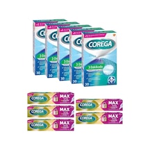 X5 3 Dakikada Diş Protezi Temizleyici 30 Tablet + X5 Max Tutuş + Konfor Protez Yapıştırıcı 40 Gr