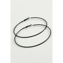 İnce - 415 - Boru Metal Halka Küpe 8-9-10 Cm - Nazblsmm - 9 Cm çok renkli
