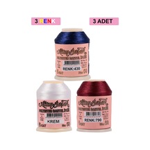 3 Adet Altınbaşak Oya Ve Dantel İpi 20 Gr - Royaleks - No: Krem - 790 - 430