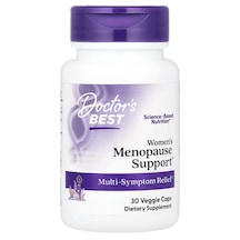Doctor's Best Women's Menopause Support Multi-symptom Relief 30 Veggie Caps