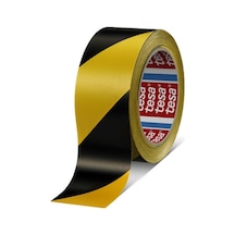 Tesa 60760 Yer İşaretleme ve Çizgili İkaz Bandı Sarı Siyah 33M X