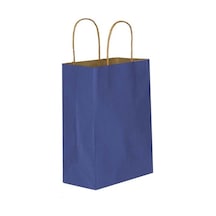 Lacivert Kağıt Hediye Ve Alışveriş Çantası 31x12x41 25 Adet
