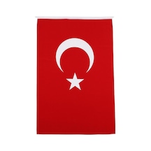 Lona Sanat Türk Bayrağı 200x300cm Özel Raşel Kumaş Bayrak Diğer