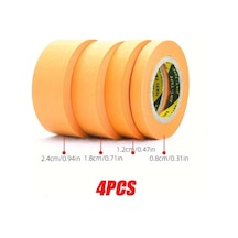 Dashanshop 4 Adet İnce Şerit Boyacı Bandı Hassas Dıy Model Maket Malzemesi