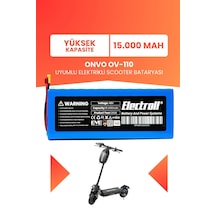 Onvo Ov-110 Uyumlu Batarya Yüksek Kapasite Batarya 48v 15ah Elektrikli Scooter Bataryası Çok Renkli