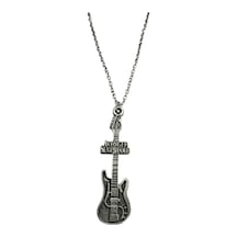 Avenged Sevenfold Temalı Elektro Gitar Kolye 60 Cm - Metal Rock & Metalcore Aksesuar Çok renkli