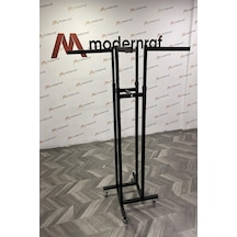 Düz Kollu Ahtapot Stand Siyah Renkli