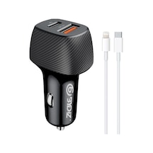 Lexroo Bydiz By-38l Hızlı Araç Şarj Cihazı 38w Çakmaklık Şarj Aleti Aple İphone 14/13/12/11/pro/max Standart