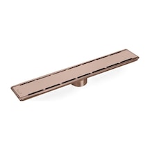 Sukar Line/6 40cm Bronz Plain Izgaralı Duş Kanalı