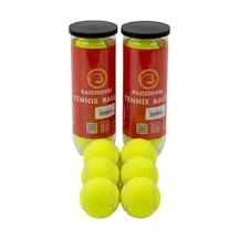 Mey İthalat 6'lı Tenis Topu Çok Renkli