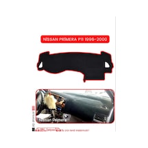 Nissan Primera P11 1996-2000torpido Koruma Halısı Kırmızı Kenar