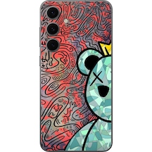 Samsung Galaxy S24 Fe Uyumlu Şeffaf Kılıf Graffiti 12 Tasarımlı