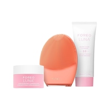Clean Balance Luna 4 Paket - Karma Ciltler İçin Yüz Temizleme Fırçası Ve Masaj Aleti + Luna Mikro Köpük Yüz Temizleyici 2.0, 100 Ml + Luna Ultra Besleyici Temizleme Balsamı, 15 Ml Çok Renkli