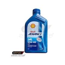 Shell Advance Ax7 10w-40 Y.sentetik Motor Yağı 1lt 2024 Üretim