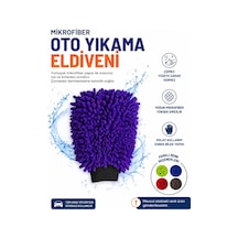 Muggio Mikrofiber Oto Yıkama Eldiveni 18x32 Cm Çizmez, Yüksek Köpük & Su Emici