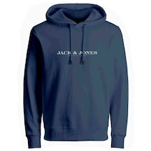 Jack & Jones Jprblacarter Erkek Sweatshirt 12247891 Mavi
