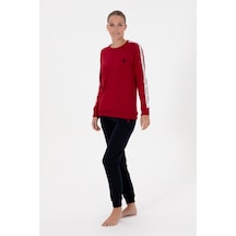 U.s. Polo Assn. Kadın Bordo Pijama Takım 50318819-vr014 Bordo