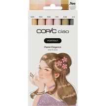 Cıao Portraıt Set Pastel Elegance 6 Lı