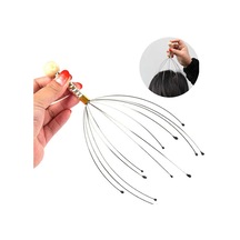 Kafa Masajı Ahtapot Rahatlatıcı Masaj Aleti, Vücut Masaj Aleti, Saç Derisi Masaj Aletleri, Elde Taşınabilir Kafa Masajı Karıncalayıcı, Derin Rahatlama İçin Kaşıyıcı, Saç Uyarımı Ve Stres Giderici Çok Renkli