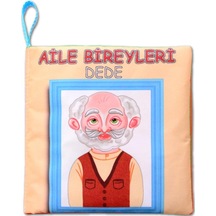 Tox Aile Bireyleri Sessiz Kumaş Kitap T109 - Bez Kitap , Eğitici Oyuncak , Yumuşak Ve Hışırtılı