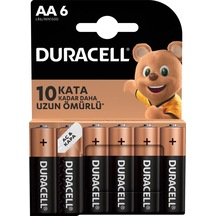 DURACELL AA KALEM PİL (6LI) PAKET
