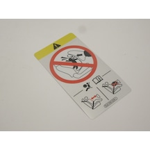 Araba Airbag Uyarı Sticker Yapıştırması 3 Adet