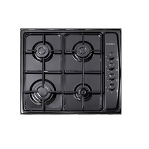 Luxell M6-40BF - DS6-905 Siyah Ankastre Ocak
