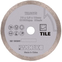 Worx Wa6075 Wx801 İçin 76x10mm Fayans, Seramik, Mermer Elmas Kesme Diski Fr Wa6075