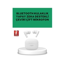 Gerçek - 487 - Zamanlı Çeviri Özellikli Kablosuz Kulaklık - Novapazr - Profesyonel Kullanım
