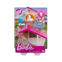 Barbie Ev Dekorasyonu Oyun Setleri Köpek Kulübesi Grg78